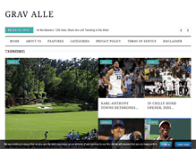 Tablet Screenshot of gravalle.com